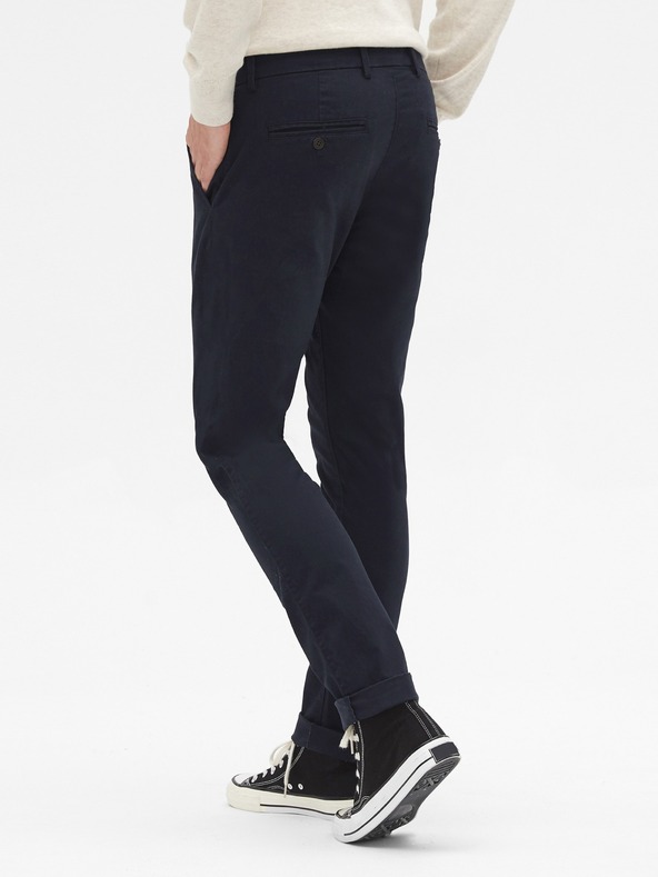GAP Khaki nadrág skinny GapFlex-szel GAP