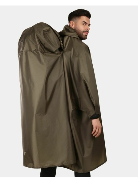 Kilpi Uniszex poncó esőkabát Kilpi RAIT-U Khaki