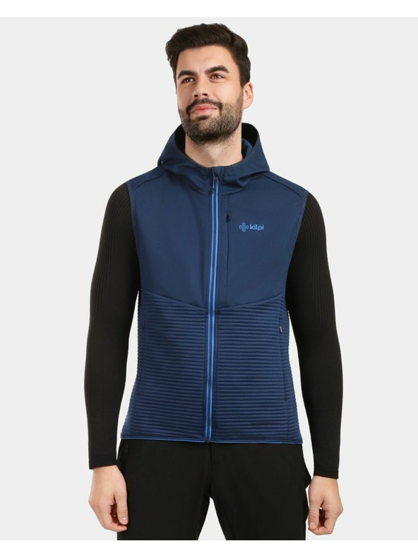 Kilpi Férfi hibrid outdoor mellény Kilpi ENIA-M Sötétkék