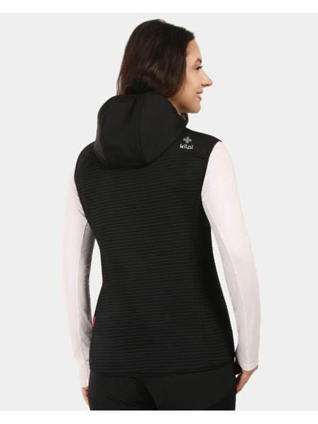 Kilpi Női hibrid outdoor mellény Kilpi ENIA-W Fekete