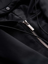 Ombre Clothing Férfi kapucnis dzseki sárkány applikációval a háton - fekete V1 OM-BLZB-0165 Ombre Clothing