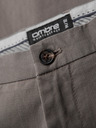 Ombre Clothing Férfi chino nadrág REGULAR FIT finom szerkezettel - szürke V1 P1518 Ombre Clothing