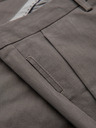 Ombre Clothing Férfi chino nadrág REGULAR FIT finom szerkezettel - szürke V1 P1518 Ombre Clothing