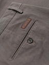 Ombre Clothing Férfi chino nadrág REGULAR FIT finom szerkezettel - szürke V1 P1518 Ombre Clothing