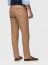 Ombre Clothing Férfi chino nadrág SLIM FIT - világos barna V2 P1524 Ombre Clothing