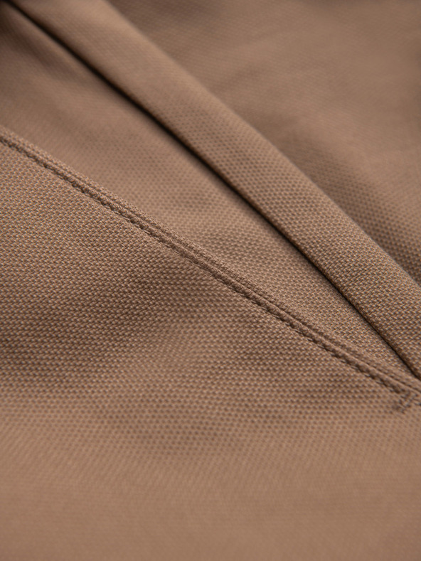 Ombre Clothing Férfi chino nadrág SLIM FIT - világos barna V2 P1524 Ombre Clothing