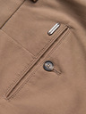 Ombre Clothing Férfi chino nadrág SLIM FIT - világos barna V2 P1524 Ombre Clothing