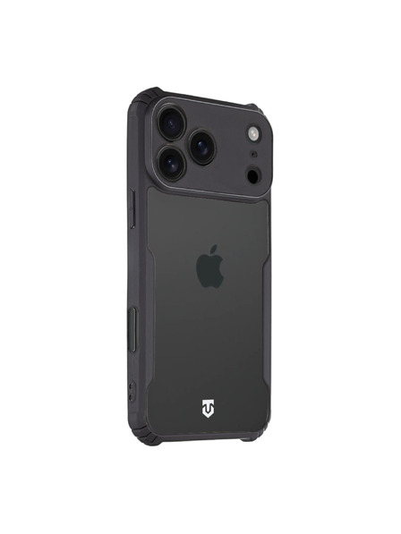 Tactical Tactical Quantum Stealth Tok Apple iPhone 17 Pro Max Clear/Black számára