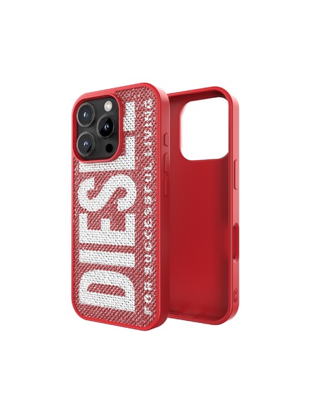 Diesel Diesel iPhone 16 Pro tok Swarovski kristályokkal piros 60188