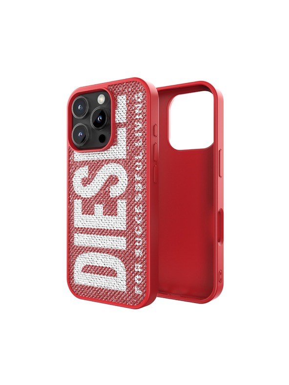 Diesel Diesel iPhone 16 Pro tok Swarovski kristályokkal piros 60188