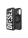 Diesel Diesel iPhone 16 tok állvánnyal és MagSafe-vel fekete-fehér 60203