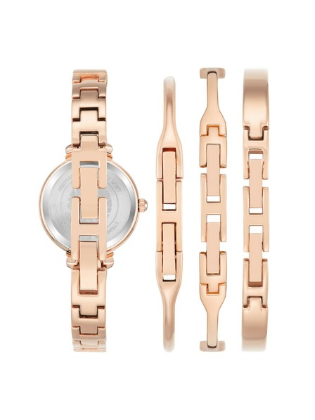 Anne Klein Rózsaarany női óra és ékszer szett Anne Klein