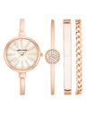 Anne Klein Anne Klein karóra és karkötő ajándékszett, AK/1470RGST