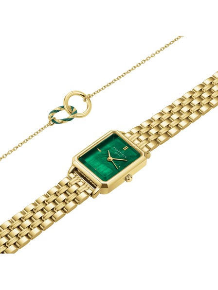 Rosefield Rosefield XS Emerald óra és Emerald karkötő ajándékkészlet OEGED-X288