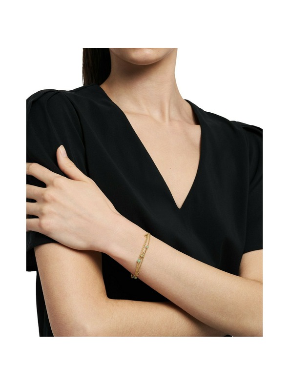 Emporio Armani Női aventurin karkötő Emporio Armani EGS3226710