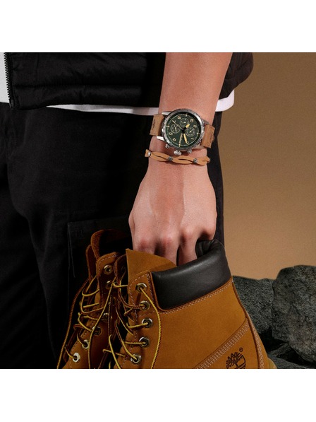 Timberland Timberland férfi bőr karkötő világos barna TDAGB0002601