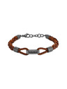 Timberland Timberland férfi bőr karkötő barna TDAGB0003003
