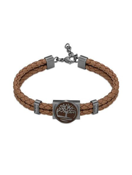 Timberland Timberland dupla férfi bőr karkötő barna TDAGB0001902