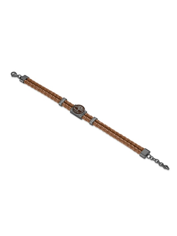 Timberland Timberland dupla férfi bőr karkötő barna TDAGB0001902