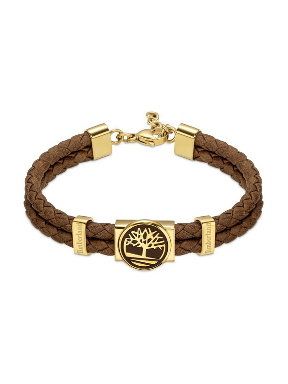 Timberland Timberland dupla férfi bőr karkötő barna TDAGB0001903
