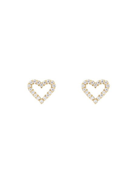Daniel Wellington Női acél fülbevalók Daniel Wellington Mirelle Heart DW00401608