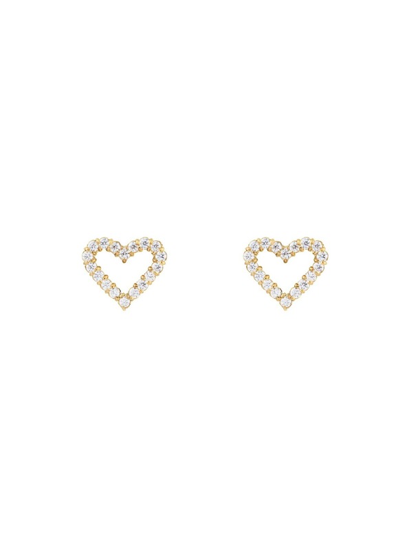 Daniel Wellington Női acél fülbevalók Daniel Wellington Mirelle Heart DW00401608