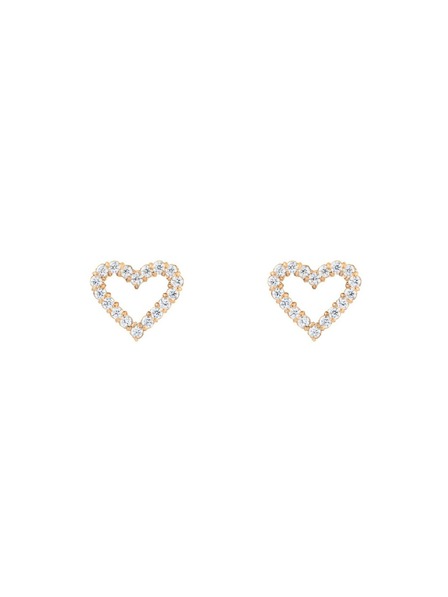 Daniel Wellington Női acél fülbevalók Daniel Wellington Mirelle Heart DW00401609