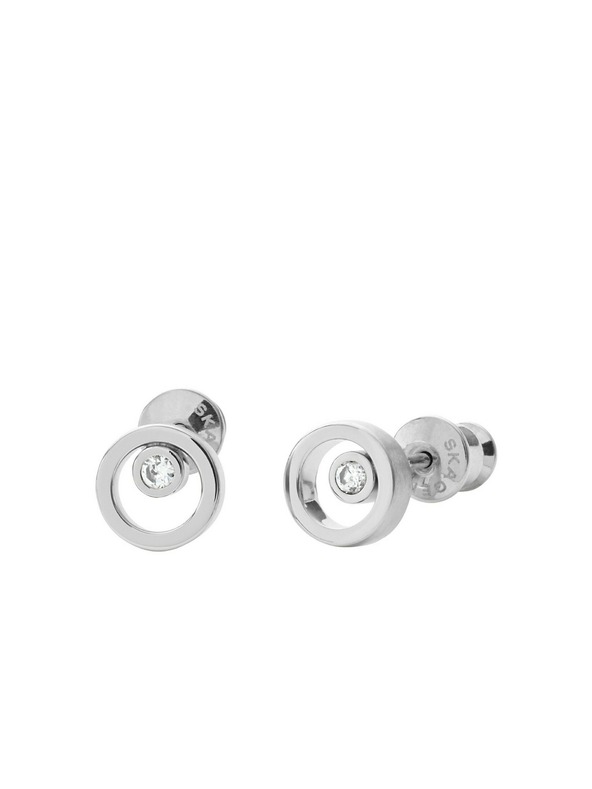 Skagen Női acél fülbevalók Skagen Linje SKJ0836040