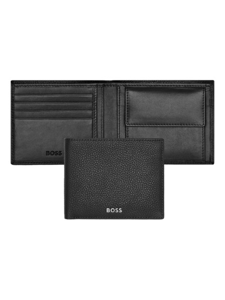 Hugo Boss Férfi fekete bőr pénztárca Hugo Boss Classic HLM416A