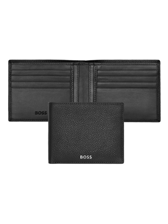 Hugo Boss Férfi fekete bőr pénztárca Hugo Boss Classic HLW416A