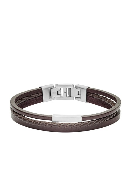 Fossil Férfi bőr karkötő Fossil JF03323040