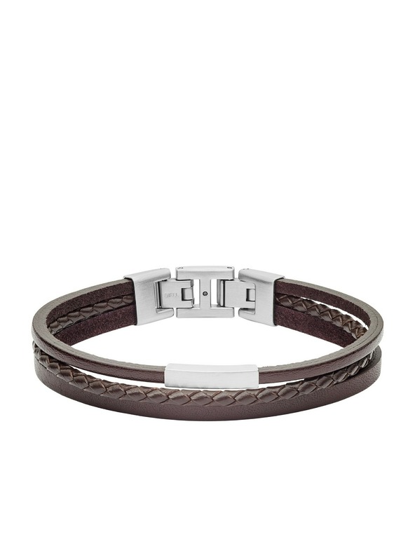 Fossil Férfi bőr karkötő Fossil JF03323040