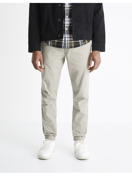 Celio Világosszürke Celio Voyage férfi nadrág
