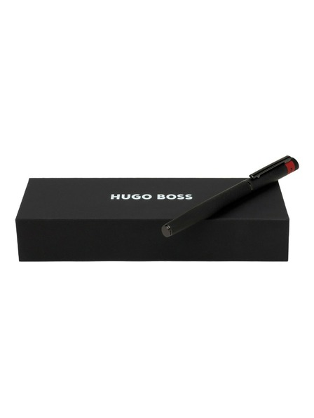 Hugo Boss HUGO BOSS Loop töltőtoll finom gyémántmintázattal és fekete színben HSW3672A