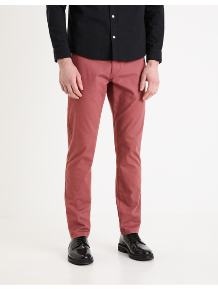 Celio Férfi bordó chino nadrág Celio Tocharles