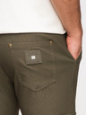 Ombre Clothing Férfi nadrág REGULAR cargo zsebbel - sötét olívazöld V1 P1515 Ombre Clothing