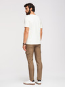 Ombre Clothing Férfi nadrág REGULAR cargo zsebbel - olívazöld V2 P1515 Ombre Clothing