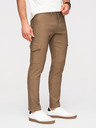 Ombre Clothing Férfi nadrág REGULAR cargo zsebbel - olívazöld V2 P1515 Ombre Clothing