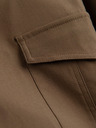 Ombre Clothing Férfi nadrág REGULAR cargo zsebbel - olívazöld V2 P1515 Ombre Clothing