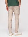 Ombre Clothing Férfi nadrág REGULAR cargo zsebbel - bézs V3 P1515 Ombre Clothing