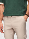 Ombre Clothing Férfi nadrág REGULAR cargo zsebbel - bézs V3 P1515 Ombre Clothing