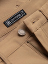 Ombre Clothing Férfi nadrág REGULAR cargo zsebbel - világosbarna V4 P1515 Ombre Clothing