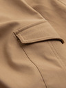 Ombre Clothing Férfi nadrág REGULAR cargo zsebbel - világosbarna V4 P1515 Ombre Clothing