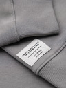 Ombre Clothing Férfi hoodie BASIC kerek nyakkal - szürke Ombre Clothing