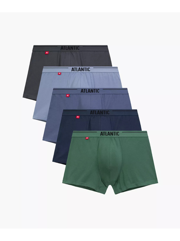 Atlantic 5 DARABOS Boxeralsó Zöld, Szürke és Kék