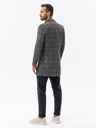 Ombre Clothing Fekete Férfi Ombre Ruházat Kabát C500