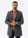 Ombre Clothing Fekete Férfi Ombre Ruházat Kabát C500