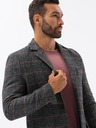 Ombre Clothing Fekete Férfi Ombre Ruházat Kabát C500