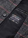 Ombre Clothing Fekete Férfi Ombre Ruházat Kabát C500