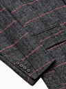Ombre Clothing Fekete Férfi Ombre Ruházat Kabát C500